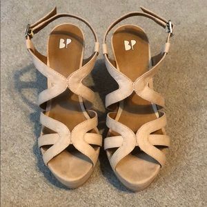 Nordstrom B.P. Nude Wedges